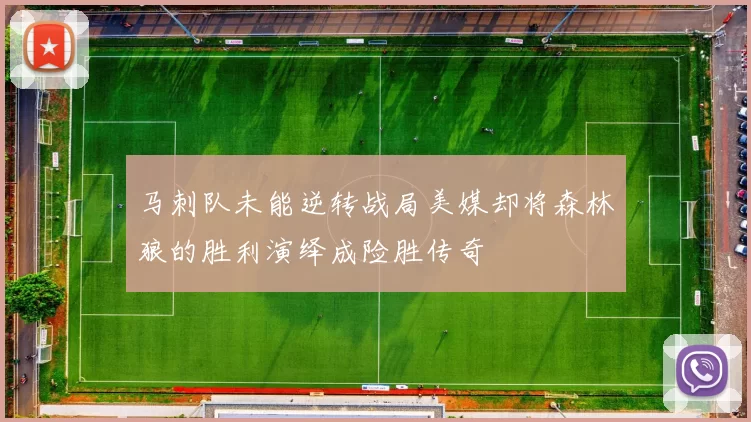 马刺队未能逆转战局美媒却将森林狼的胜利演绎成险胜传奇